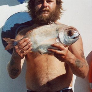 1989 to Present Day Red Bream, 4lb 14oz. Rob Green. Current Jersey Record.