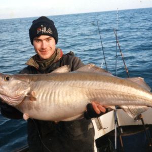 1999 to Present Day Pollock, 21lb 14oz 12drm. Oliver Heart. Current Jersey Record
